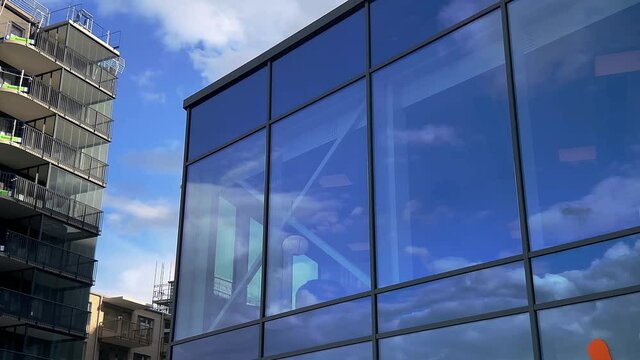 Newly deveoped apartments at Skeppsbron area in J&ouml;nk&ouml;ping - Sweden. Filmed at 60fps with 25fps playback.