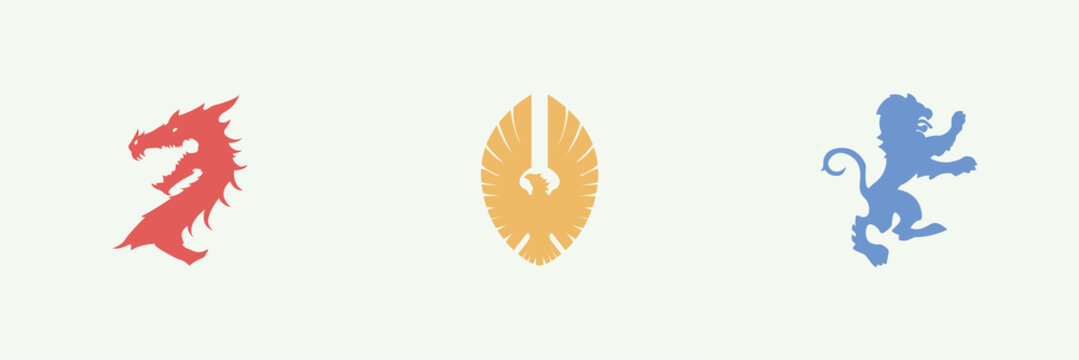Alliances from The Elder Scrolls Online Vector Illustration	
