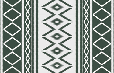 Oriental traditional ikat ethnic textile pattern Design for book cover,background,carpet,wallpaper,clothing,wrapping,Batik,fabric,Vector illustration embroidery style.
