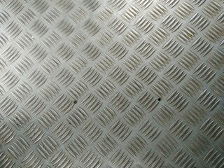 Anti-slip aluminum steel surface, old rust gray metal place texture background