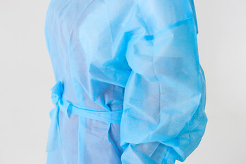 Disposable medical uniform protects against viruses and bacteria