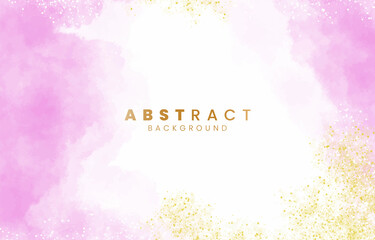 Abstract colorful watercolor for background. 