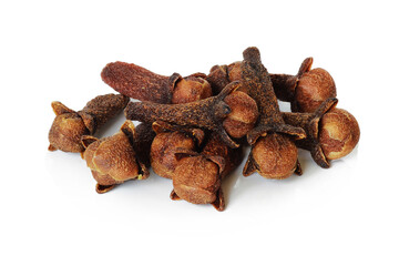 Clove spice close up isolated
