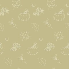 autumn pattern yellow