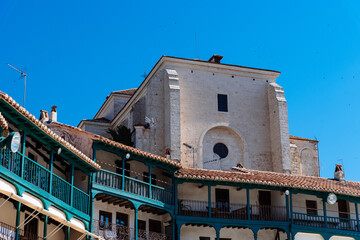 Plaza Mayor of Chinchon in Madrid