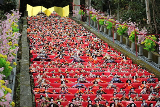 Girls festival in Japan ひな祭り　ひな壇