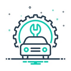 Mix icon for service