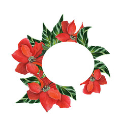 Christmas wreath for design ann gift card decorated