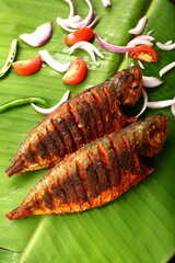 Delicious fish fry with exotic spices ,Kerala seafood recipes.