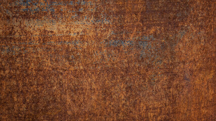 Grunge rusted metal texture, rust, and oxidized metal background. Old metal iron panel