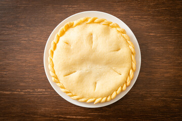Toddy palm pies on plate