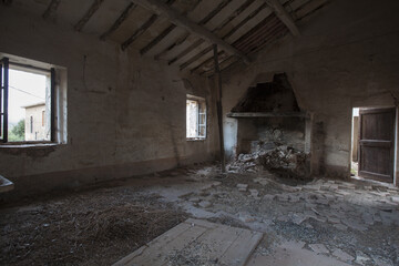 Obraz premium old abandoned factory