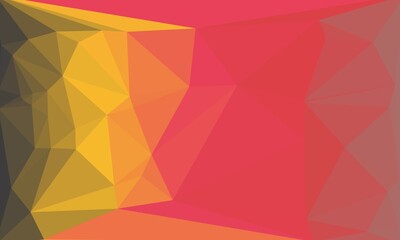 vibrant abstract multicolored background with poly pattern
