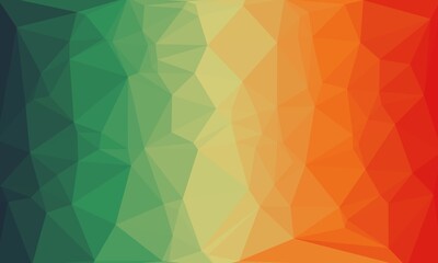 vibrant creative prismatic background with polygonal pattern