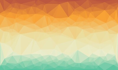vibrant minimal multicolored polygonal background