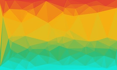 vibrant abstract geometric background with poly pattern