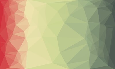 vibrant minimal multicolored polygonal background