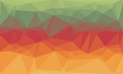vibrant creative prismatic background with polygonal pattern