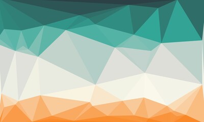 vibrant creative prismatic background with polygonal pattern