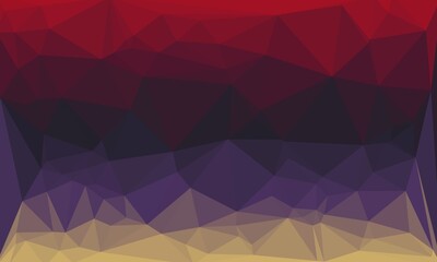 Fototapeta premium vibrant abstract colorful polygonal background