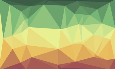 vibrant minimal multicolored polygonal background