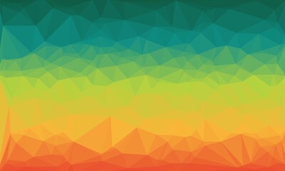 vibrant abstract colorful polygonal background