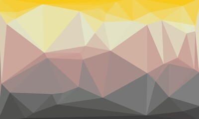 vibrant minimal multicolored polygonal background
