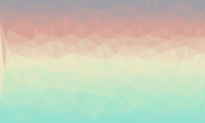 vibrant colorful geometric background with mosaic design