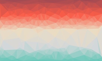 vibrant creative prismatic background with polygonal pattern