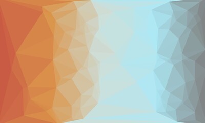vibrant minimal multicolored polygonal background