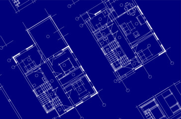house project architectural drawing