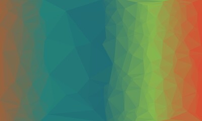 vibrant minimal multicolored polygonal background
