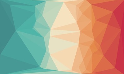 vibrant abstract colorful polygonal background