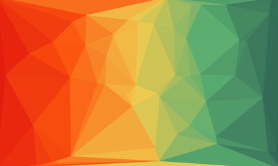 vibrant minimal multicolored polygonal background