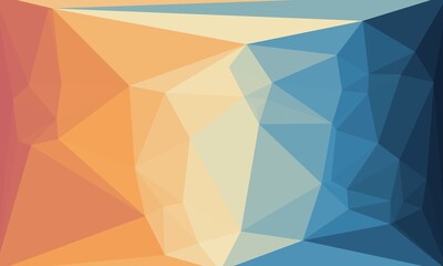 vibrant abstract geometric background with poly pattern