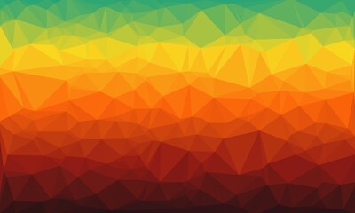 vibrant colorful geometric background with mosaic design