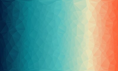 vibrant colorful geometric background with mosaic design