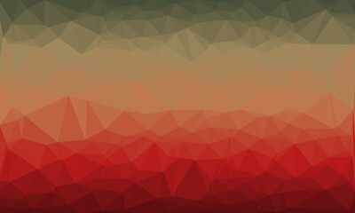 vibrant colorful geometric background with mosaic design