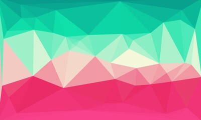 vibrant abstract multicolored background with poly pattern