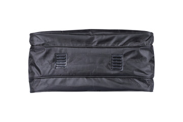 Fototapeta premium Title: Men's accessories with brown, Black, Dark brown leather bags on White background | Isolated Bag