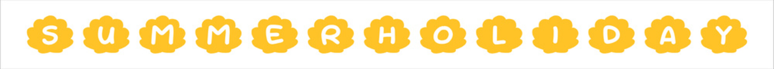 Obraz premium Vector drawn summer icons. Summer pictogram. For mobile app illustration, website design, web button.