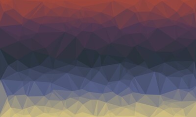 vibrant abstract multicolored background with poly pattern
