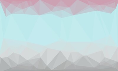 vibrant creative prismatic background with polygonal pattern