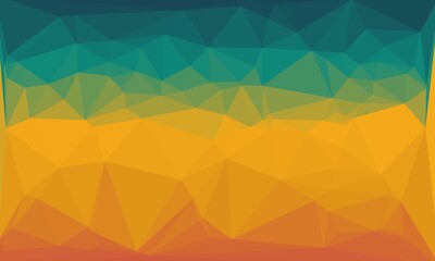 vibrant minimal multicolored polygonal background