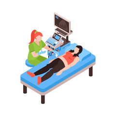 Stomach Screening Isometric Composition