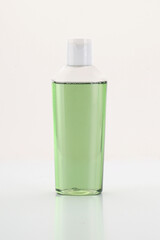 oil bottle isolated white bregraund
