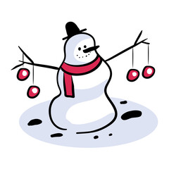 Snowman clip art