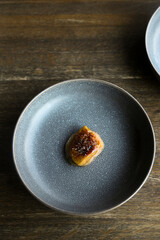 Roasted duck liver or foie gras