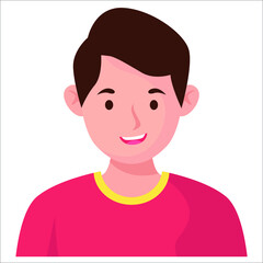 vector characters avatars in flat style