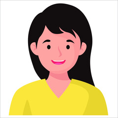 vector characters avatars in flat style